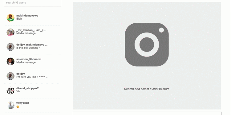 How to Chat in Instagram on a PC