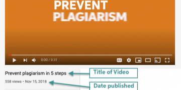 How to Cite a YouTube Video in MLA Format