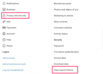 How to Clear Instagram Search Suggestions When Typing