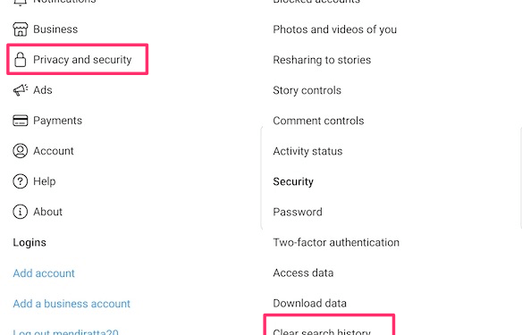 How to Clear Instagram Search Suggestions When Typing
