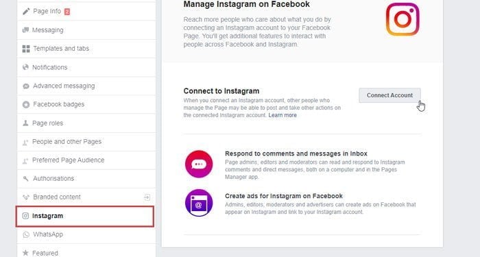 How to Connect Facebook With Instagram