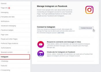 How to Connect Instagram to a Facebook Page