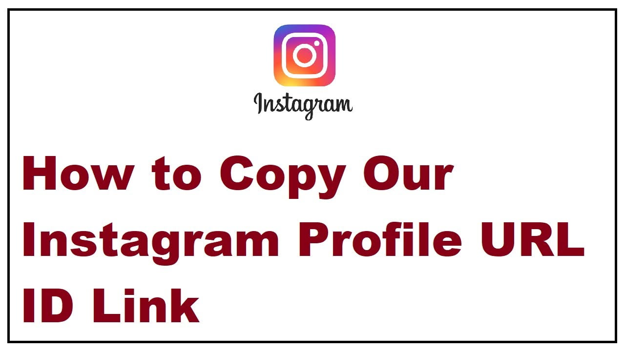How to Copy Your Instagram Profile Link