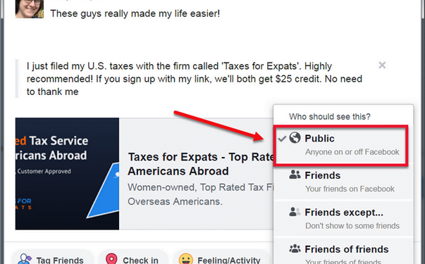How to Copy a Facebook Link