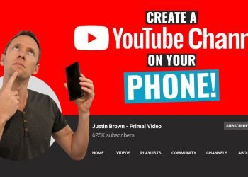 How to Create YouTube Channel in Mobile