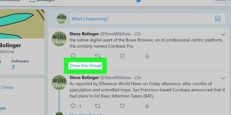 How to Create a Thread on Twitter