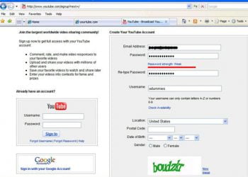 How to Create a YouTube Account