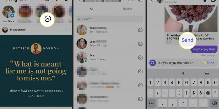 How to DM on Instagram