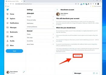 How to Deactivate Twitter on Mobile