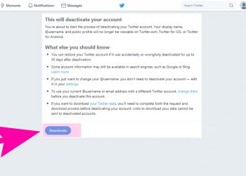 How to Deactivate Your Twitter Account