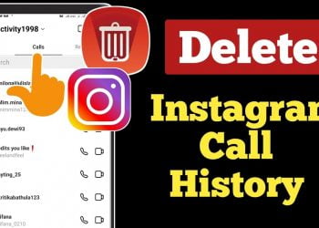 How to Delete Call History in Instagram