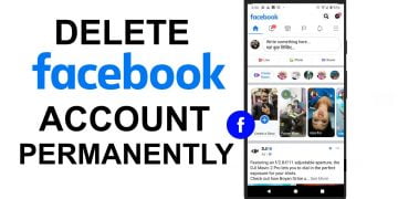 How to Delete Facebook Account in Mobile