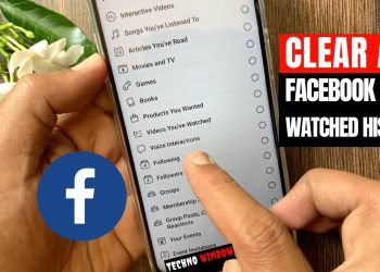 How to Delete Facebook Watch History