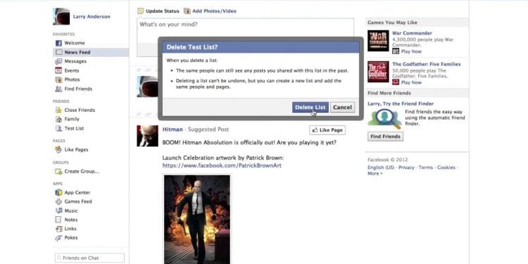 How to Delete Friends on Facebook