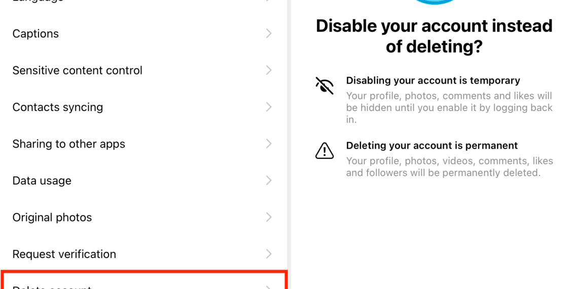How to Delete Instagram Photos