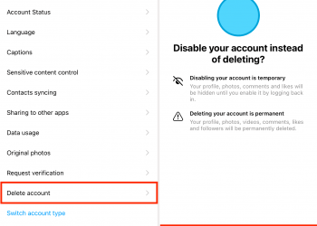 How to Delete Instagram Photos