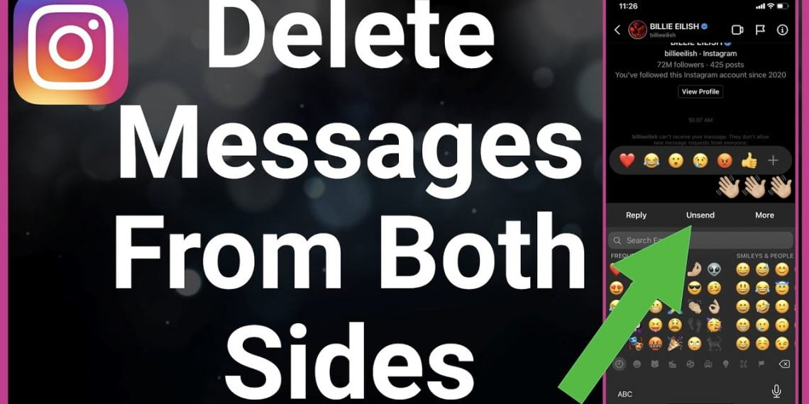 How to Delete Messages on Instagram From Both Sides