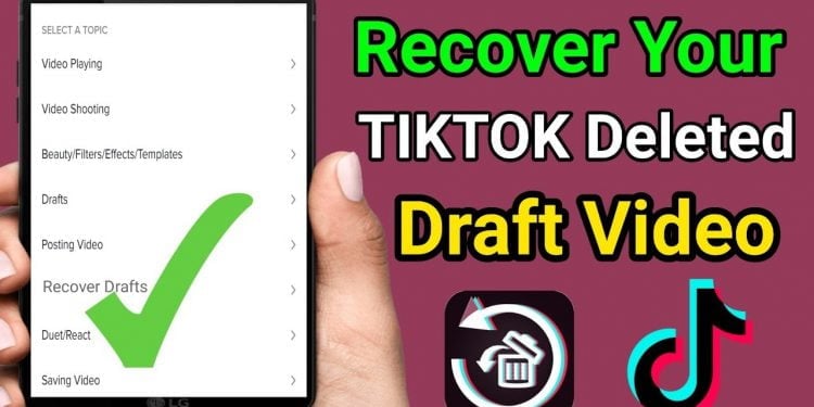 How to Delete TikTok Drafts on Your iPhone Or iPad