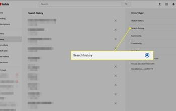 How to Delete YouTube Search History