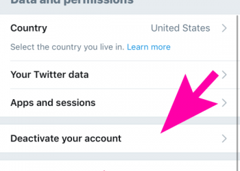 How to Delete a Twitter Account on the App