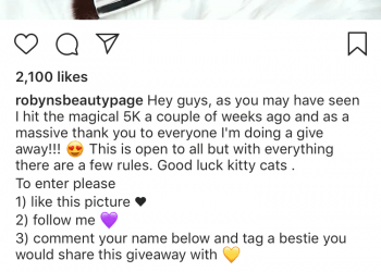 How to Do an Instagram Giveaway