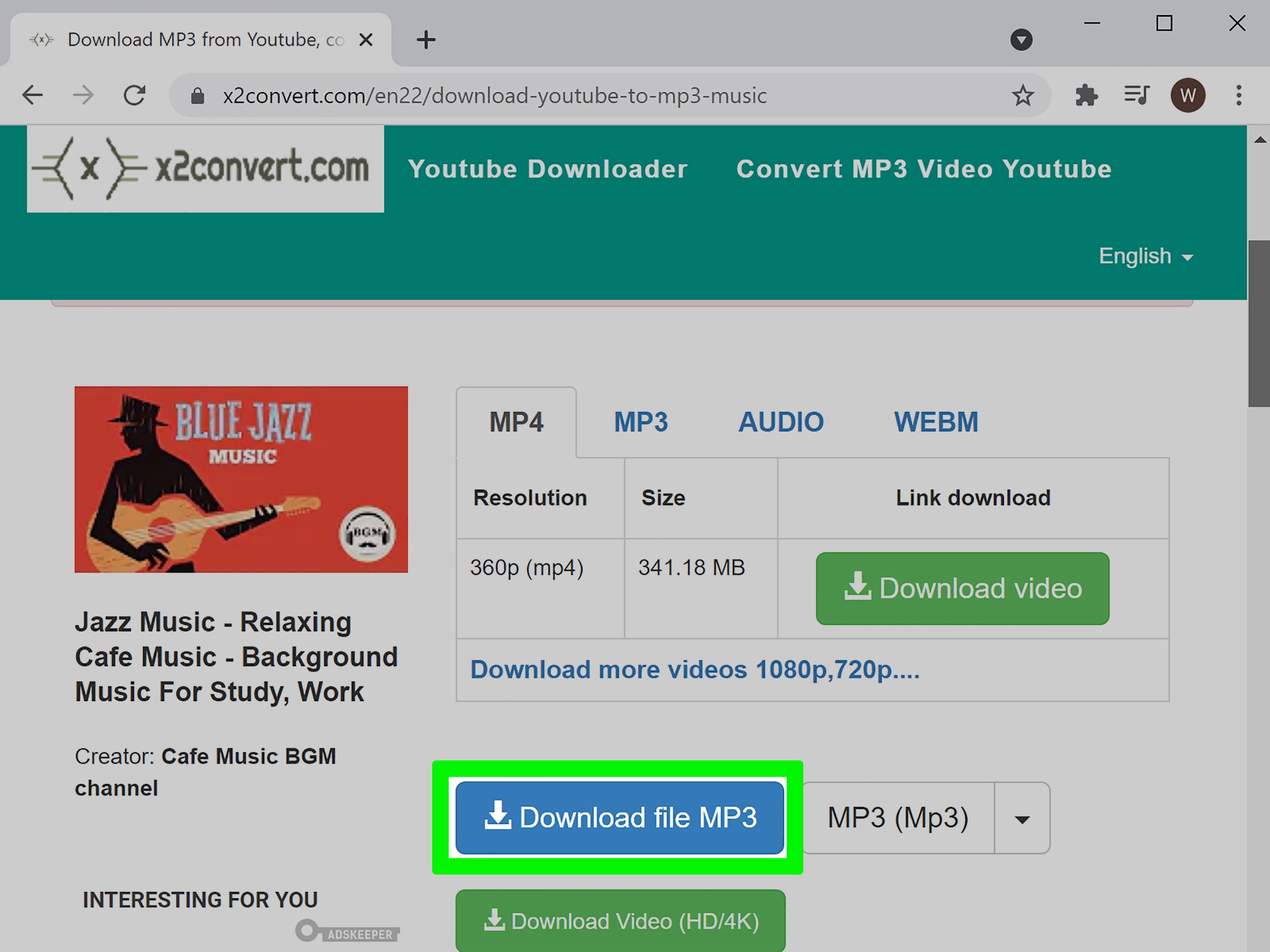 How Download Audio From YouTube