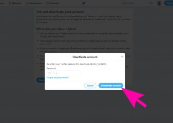 How to Drop a Twitter Account