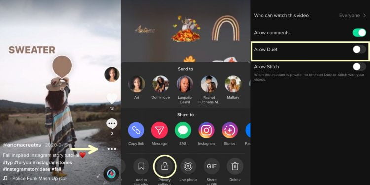 How to Duet on TikiTok With a Saved Video