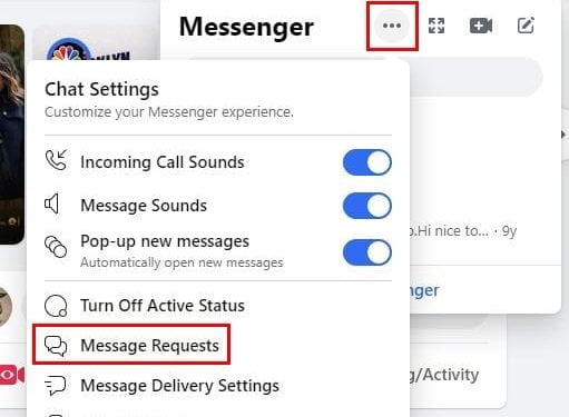 How to Find Message Requests on Facebook