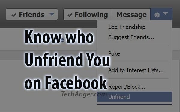 How to Find Out If Someone Has Unfriended Me on Facebook