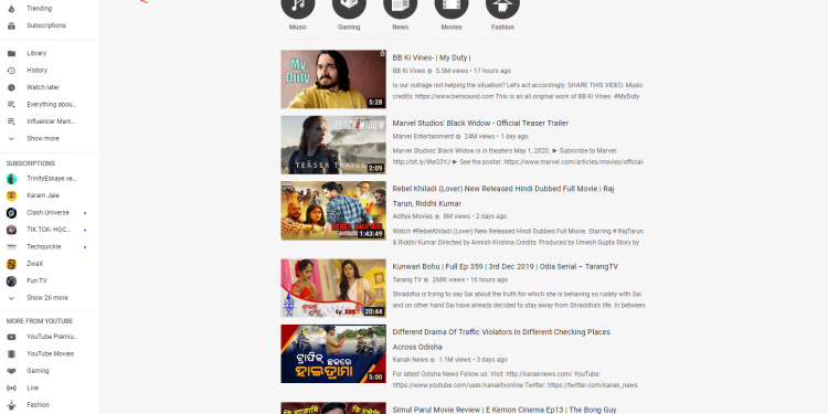 How to Find Out What is Trending on YouTube in India