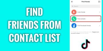 How to Find Your Contacts on TikTok