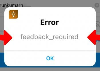 How to Fix Feedback Required on Instagram Login