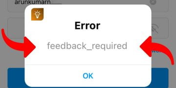 How to Fix Feedback Required on Instagram Login