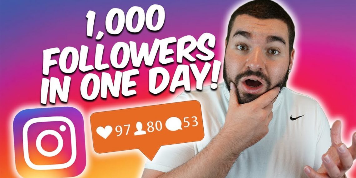 How to Get 1000 Followers on Instagram in One Day