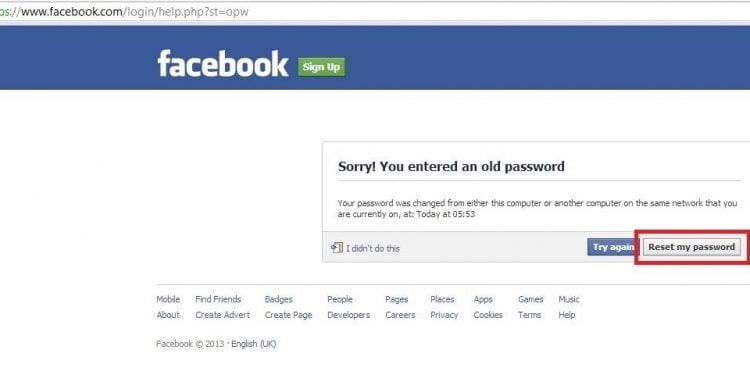 How to Get Your Facebook Account Back
