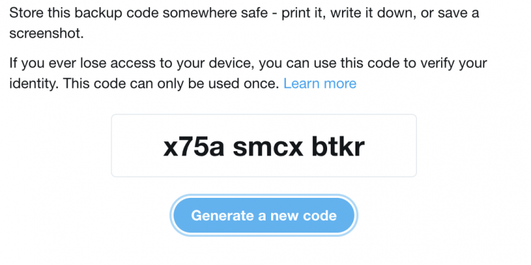 How to Get a Backup Code For Twitter Without Login
