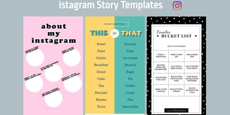 How to Get a Template for Instagram Stories