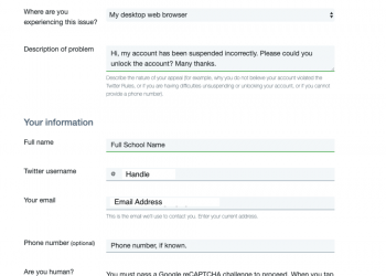 How to Get a Twitter Account Unsuspended