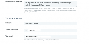 How to Get a Twitter Account Unsuspended