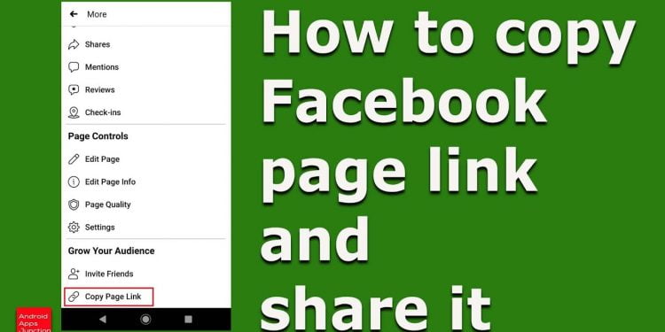 How to Get the Link of a Facebook Page