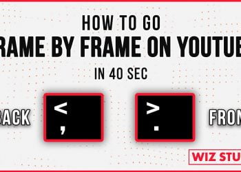 How to Go Frame by Frame on YouTube