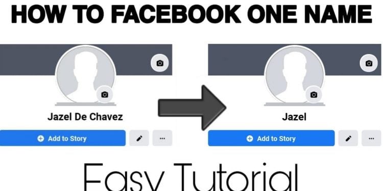 How to Have One Name on Facebook