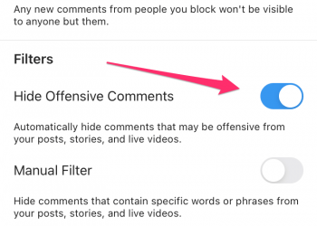 How to Hide Comments on Instagram