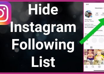 How to Hide Following on Instagram