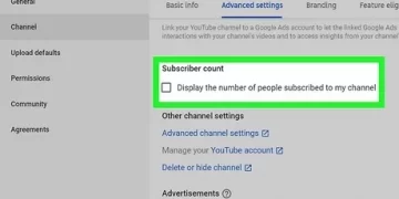 How to Hide Subscriber Count on YouTube