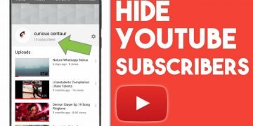 How to Hide Subscriber on YouTube