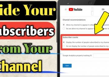 How to Hide Subscribers in YouTube