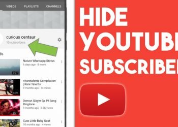 How to Hide YouTube Subscribers on Mobile Devices