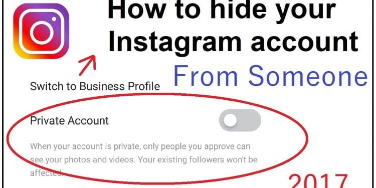 How to Hide an Instagram Account